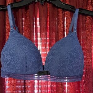 Lace Blue Bra